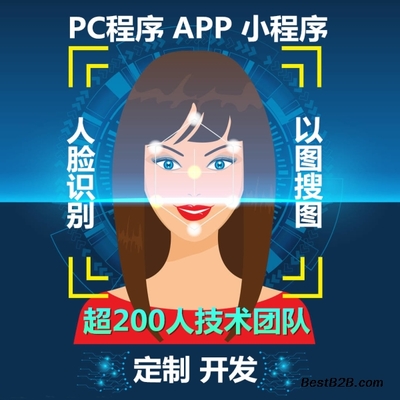 以图搜图PC程序网站开发人脸识别APP小程序定制